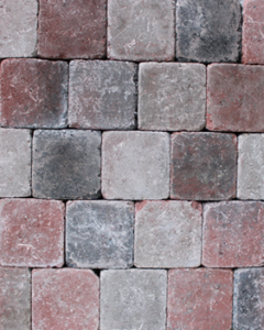 Trommelsteen 15X15X6 cm Tambour Twents Bont A. van Elk BV